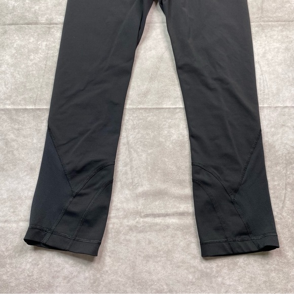 Lululemon Leggings Women's Size 4 Black Cropped High Rise Pockets Acitve Gym - Picture 3 of 16